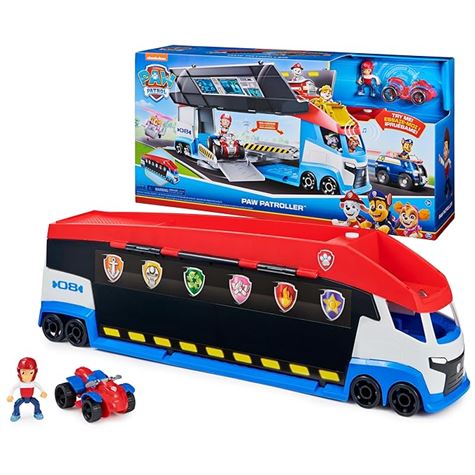 Win Magic Paw Patrol Transforming PAW Patroller with Dual Vehicle Launchers