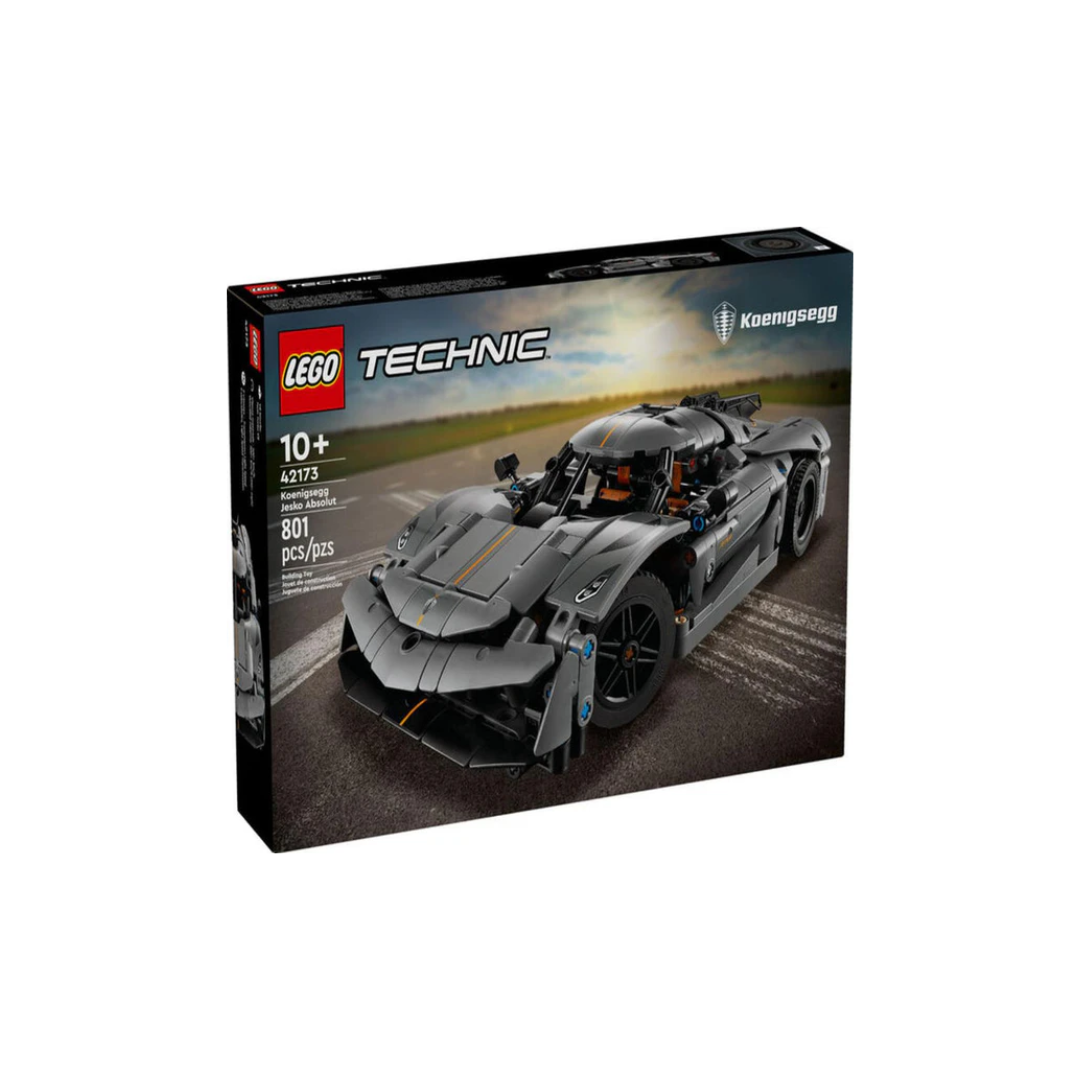 Lego 42173 Technic Koenigsegg Jesko Absolut Grey Hypercar (801 Pieces)