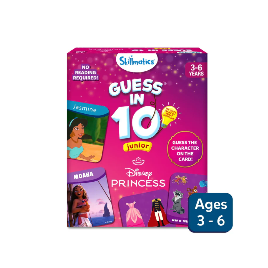 Skillmatics Guess in 10 Junior Disney Princess 3-6 Years
