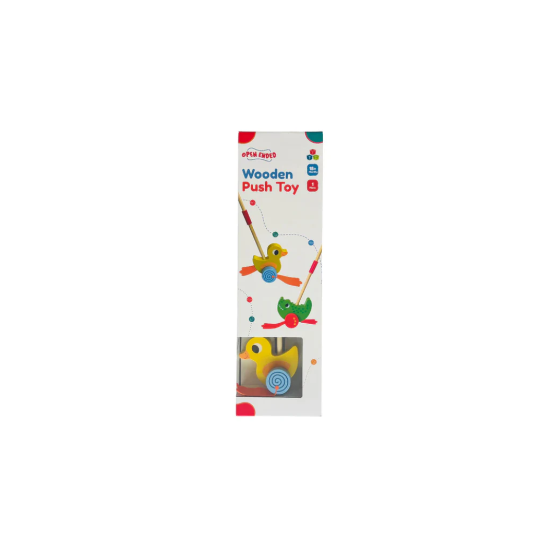 Open Ended Wooden Push Toy