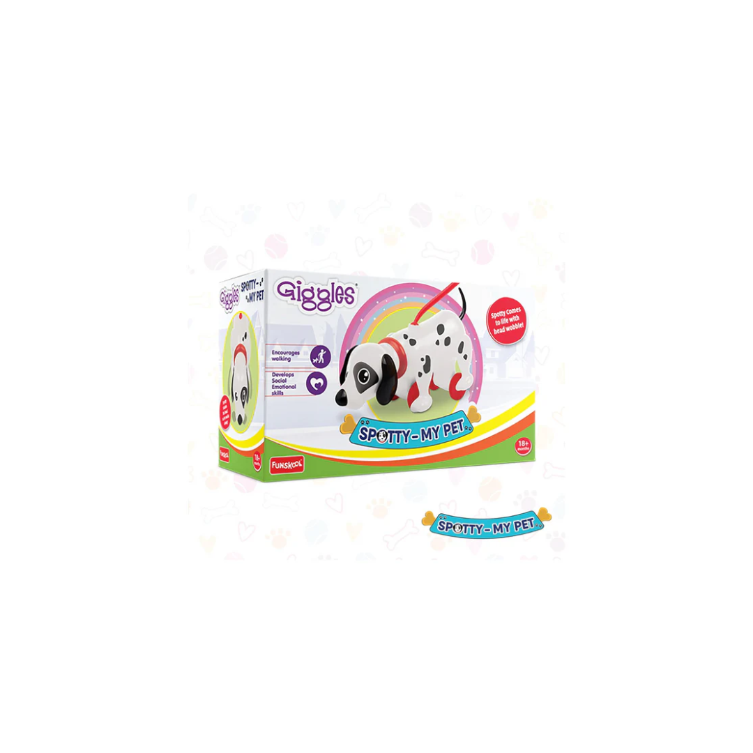 Funskool Giggles Spotty My PET-Pull Along Toy