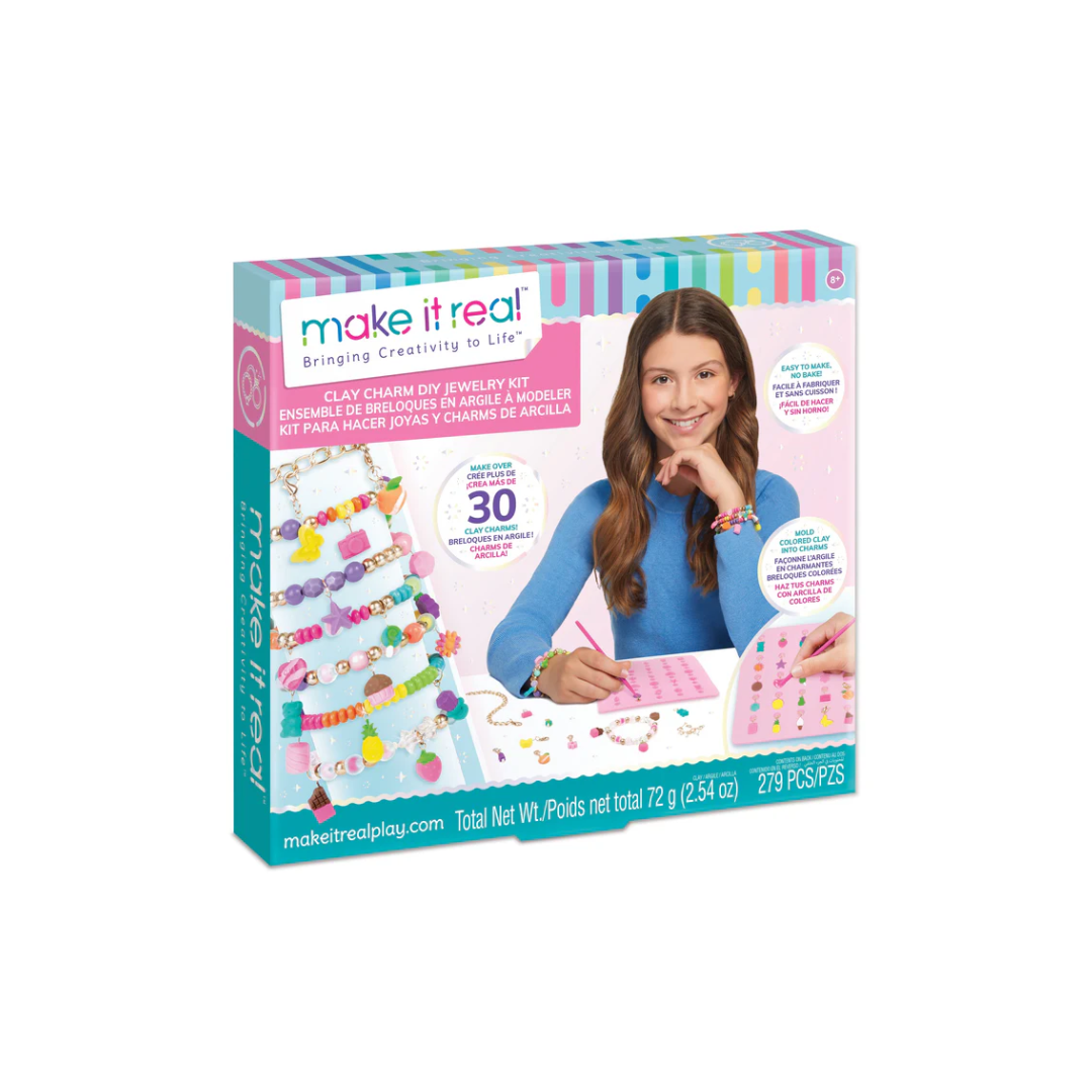 Make it Real Clay Charm DIY Jewelry Kit