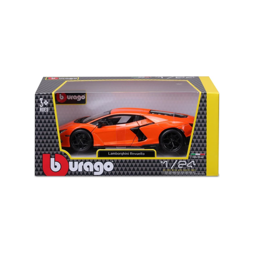 Maisto 1/24 Scale Lamborghini Revuelto Diecast Car Model for 14+ Years (Orange)