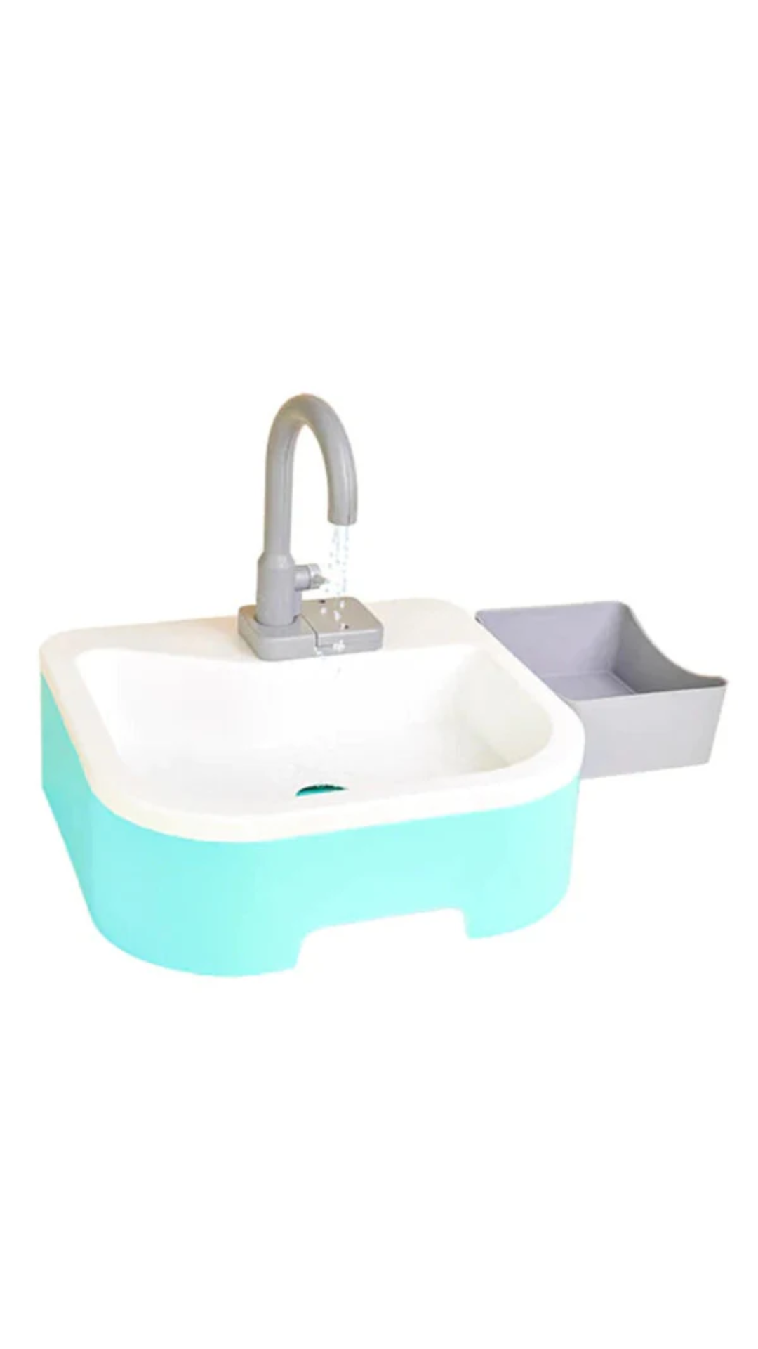 Curious Cub Wooden Running Water Sink-Multi Colour