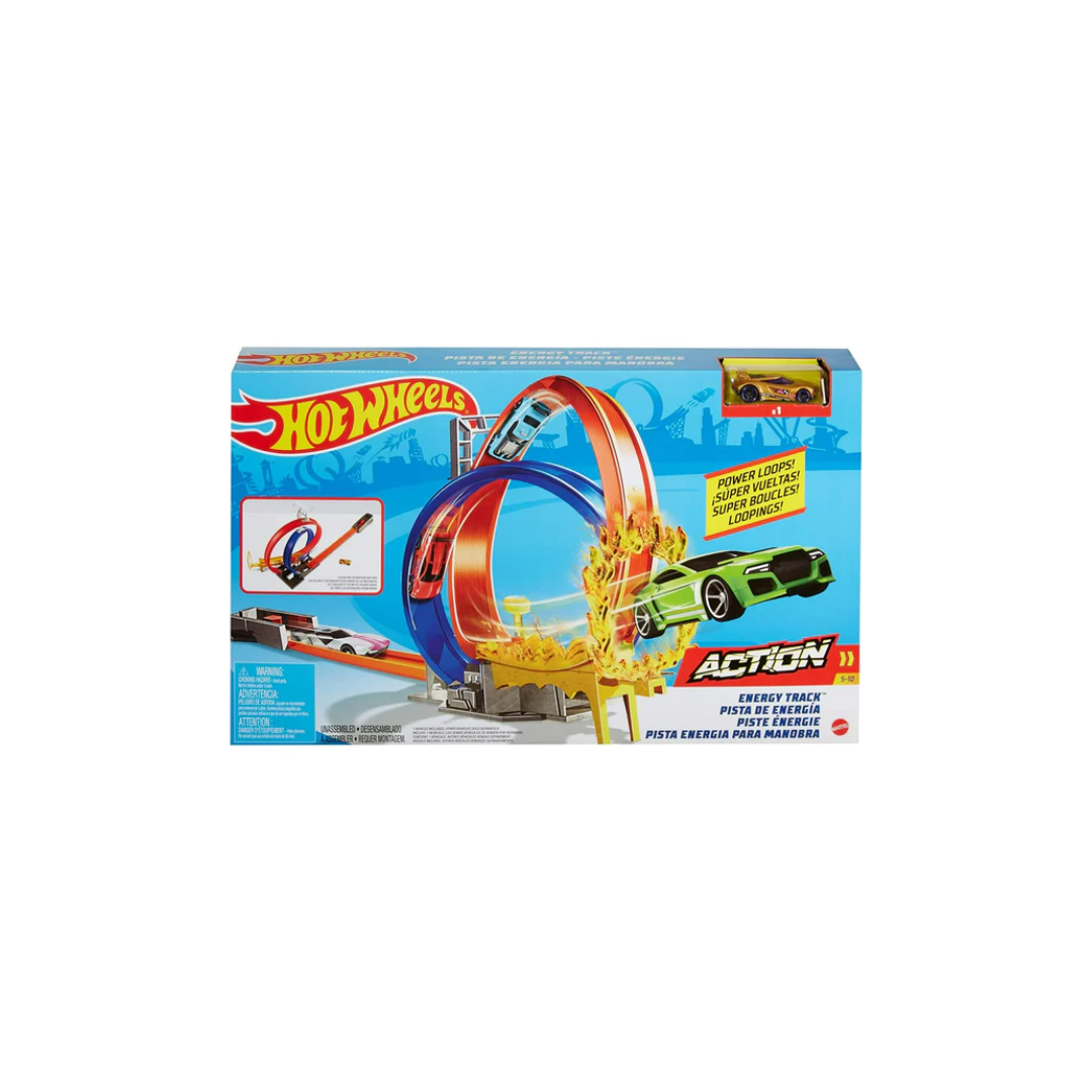 Mattel Hot Wheels Energy Track set