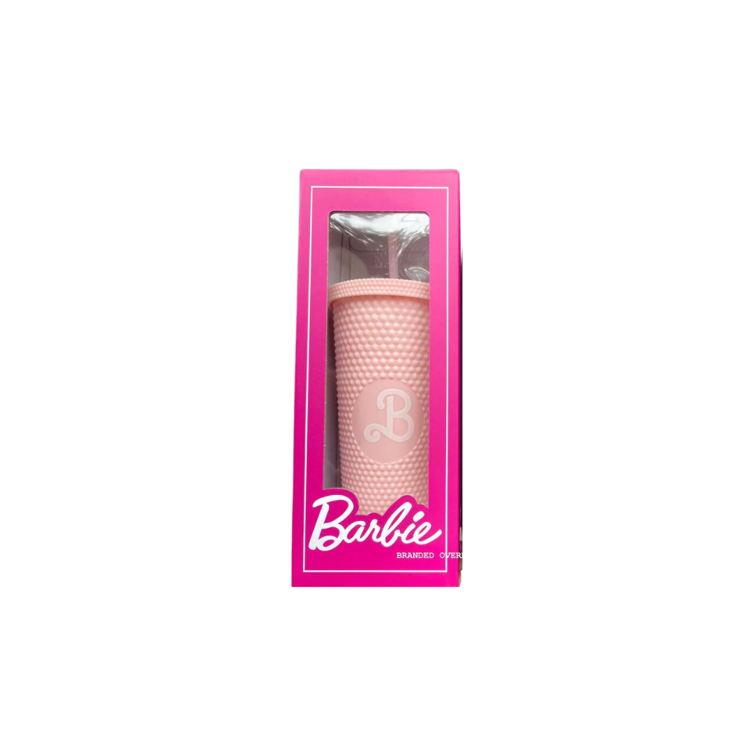 Barbie Tumbler With Straw Sipper