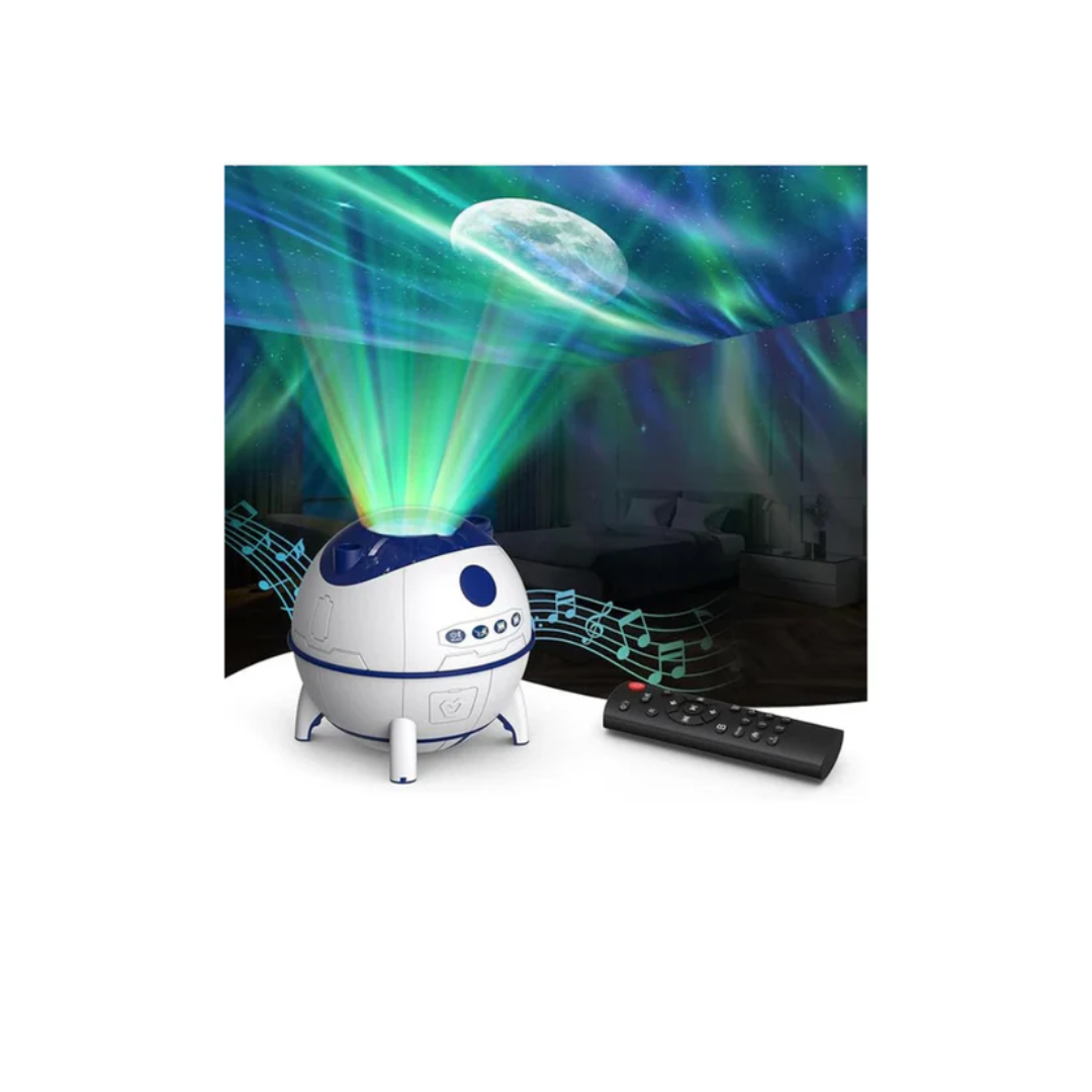 Rainbow Toys Galaxy Projector with Music Bluetooth Speaker,Star Night Light with Multiple Colors,