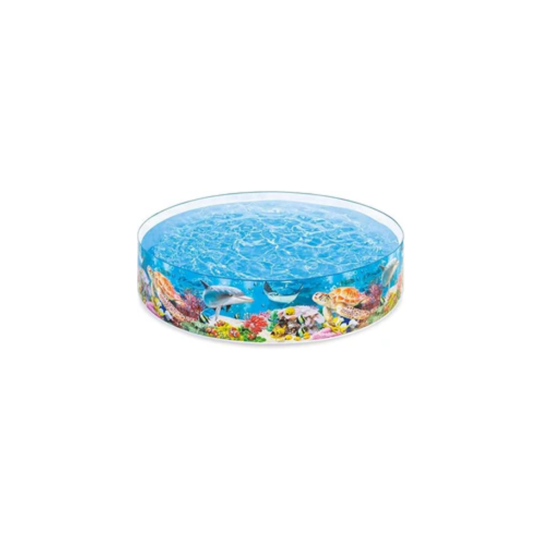 Intex 58472 Pool Hard Coral Reef 8ft