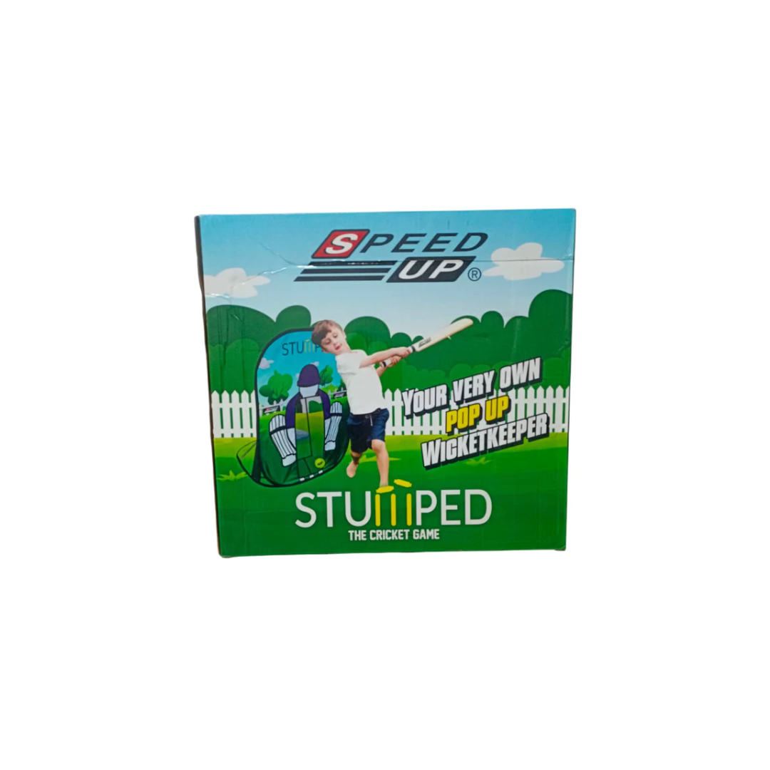 Speedup Foldable Standing Stumped Cricket Game for Kids