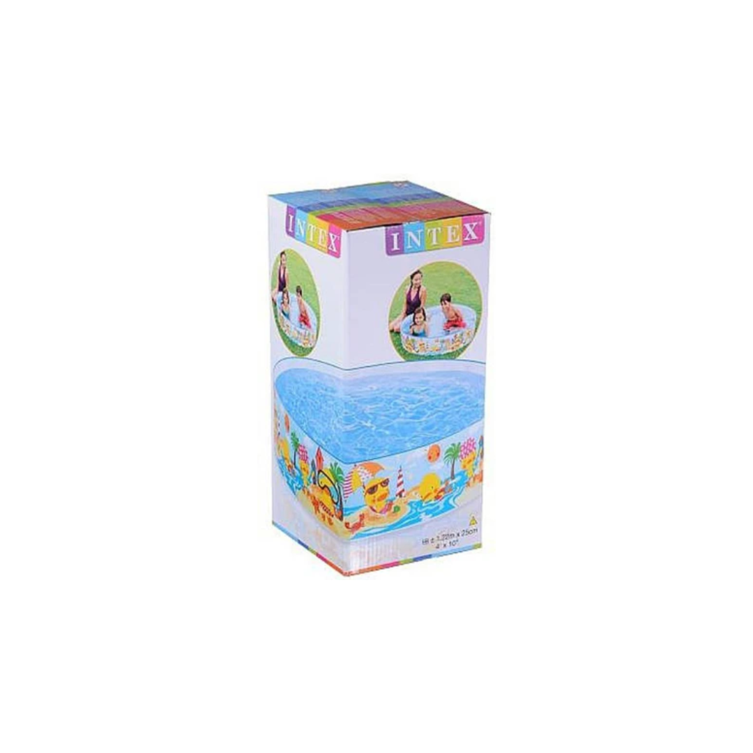 Intex 58477 Ocean Snapset Play Pool | 4 Foot Kids Swimming Pool