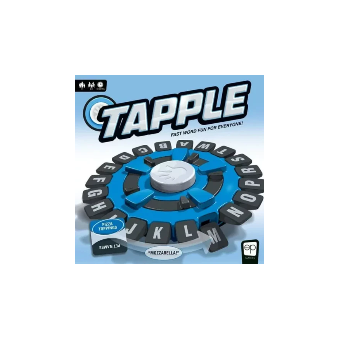 Tapple Word Game by , Fast-Paced Family Board Game, 2 - 8 Players