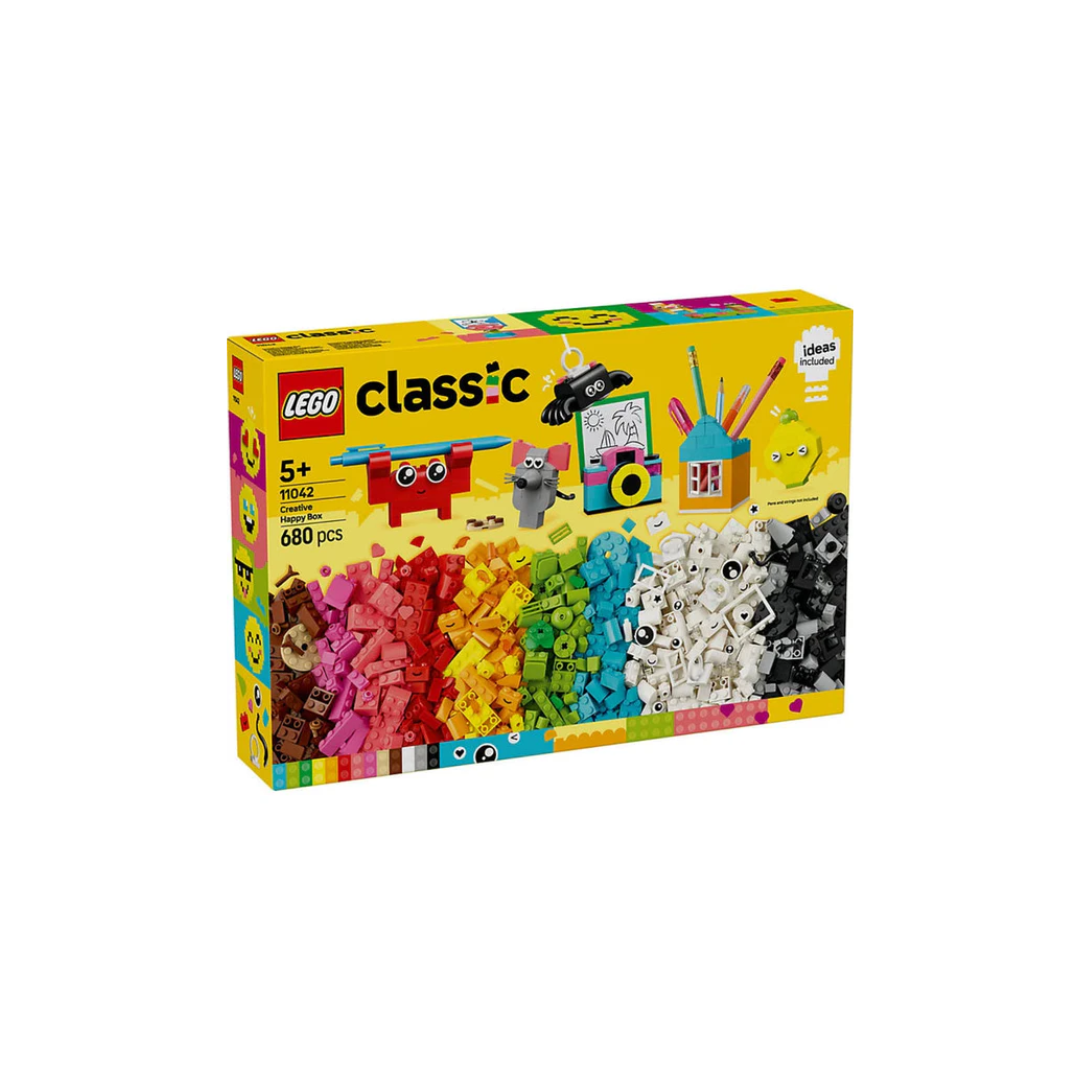Lego 11042 Classic Creative Happy Box (680 Pieces)