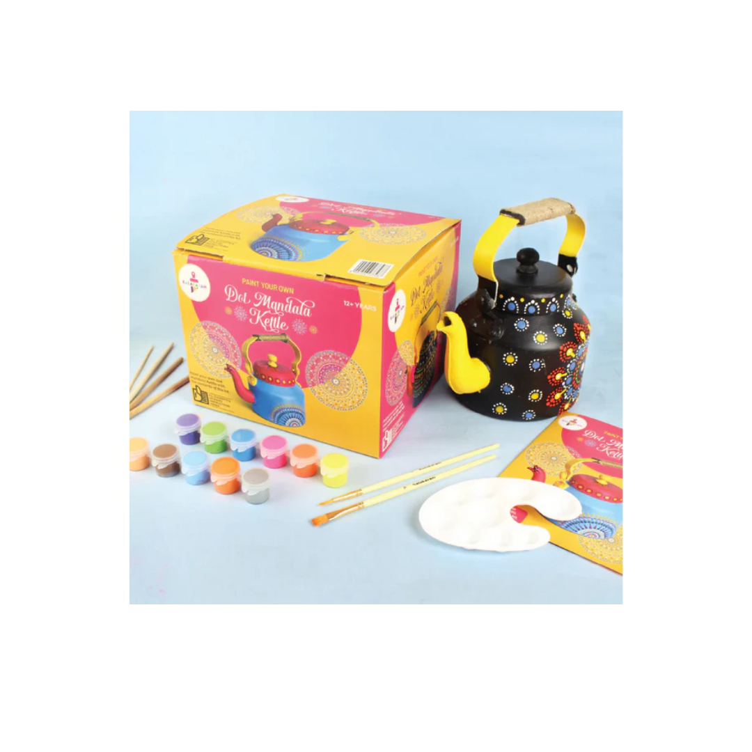 Kalakaram Dot Mandala Art Kettle Diy Activity Box