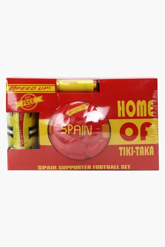Speedup Unisex Spain Supporter Football Combo Pack