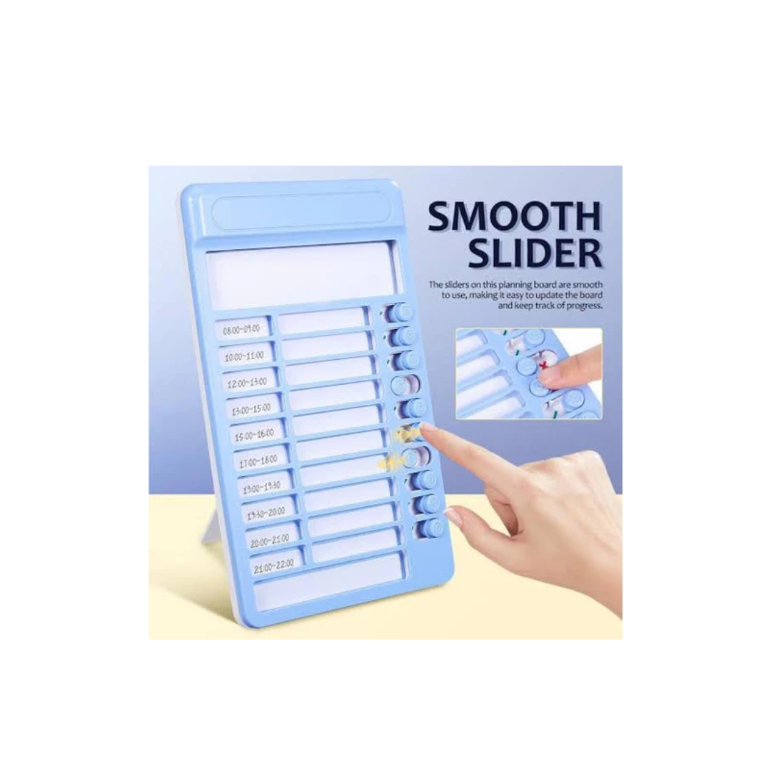 Senmu Habit Tracker Chart, Plastic Checklist Board with 15 Detachable Cardstock to Do List