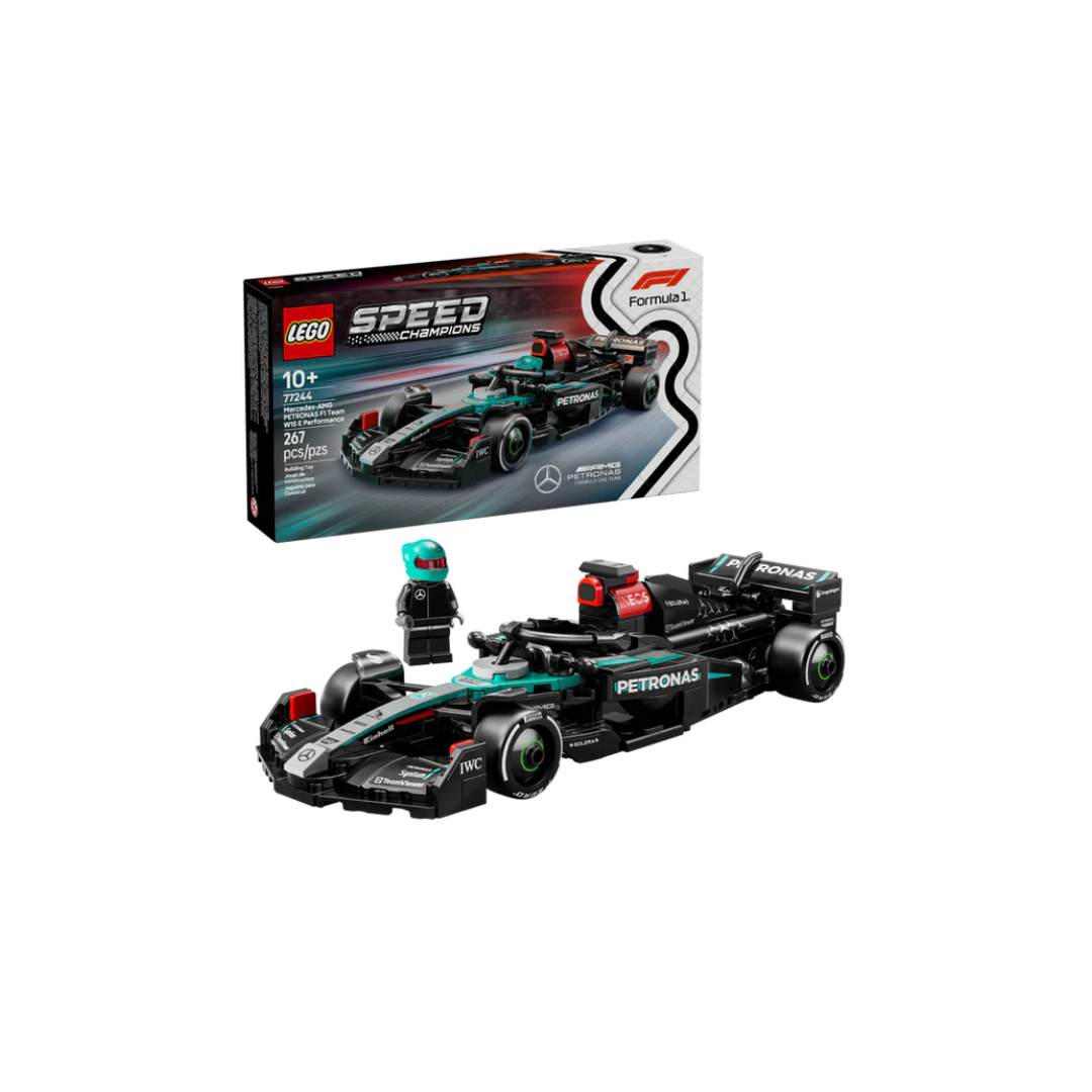 LEGO 77244 Speed Champions Mercedes-AMG F1 W15 Race Car (267 Pieces)