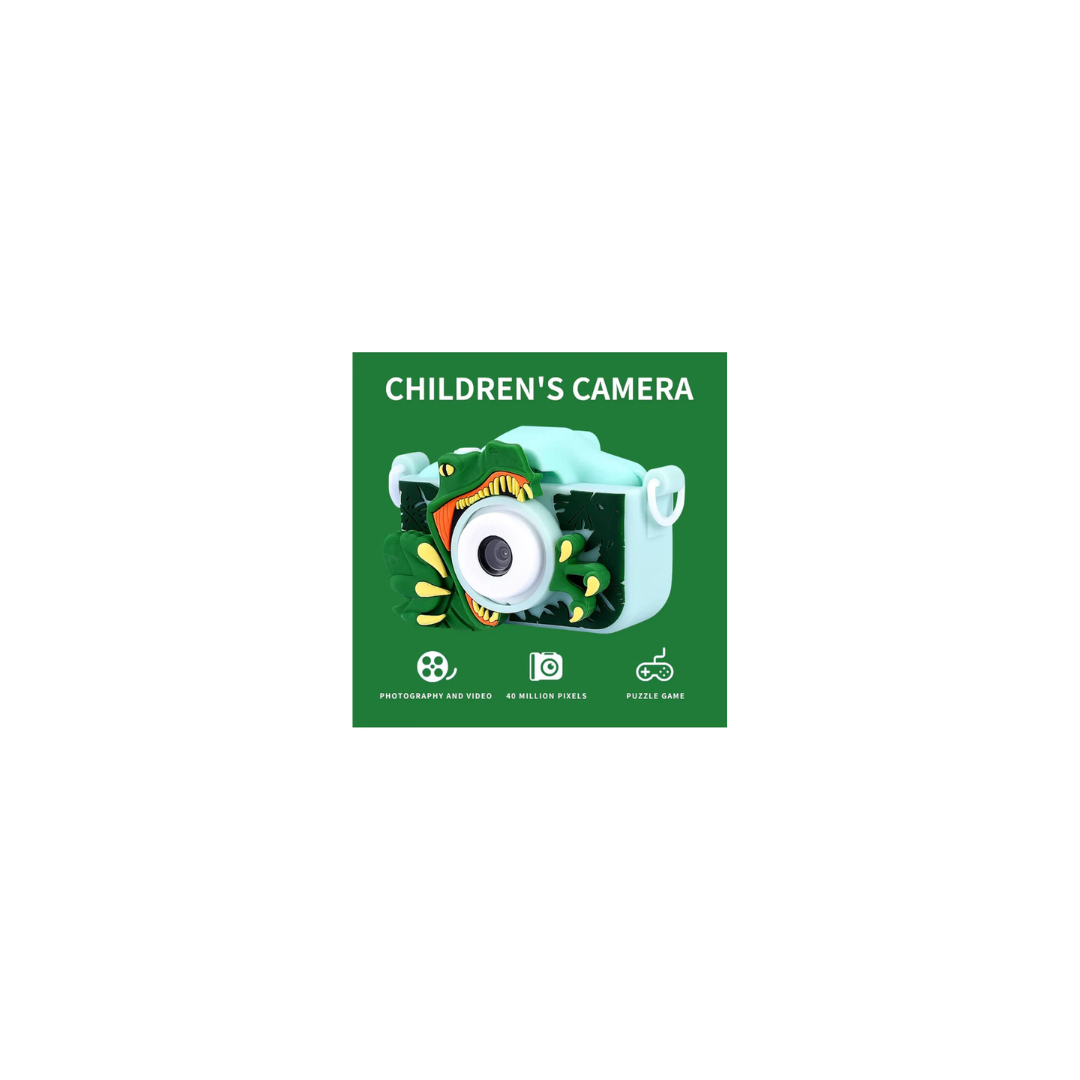 Rainbow Toys Dino Themed Electronic Camera for Kids with Selfie Camera