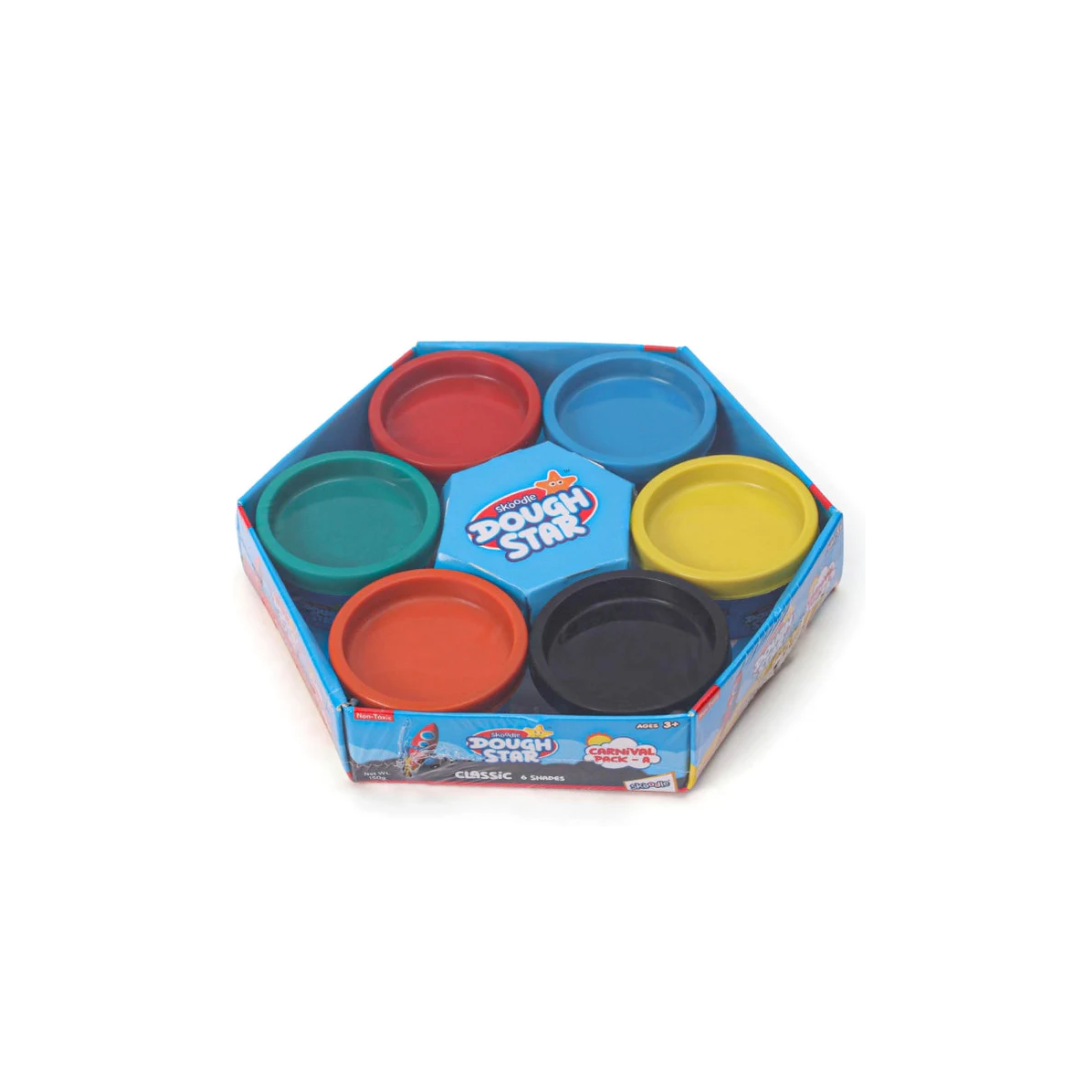 Skoodle Doughstar Carnival Pack A Dough Set