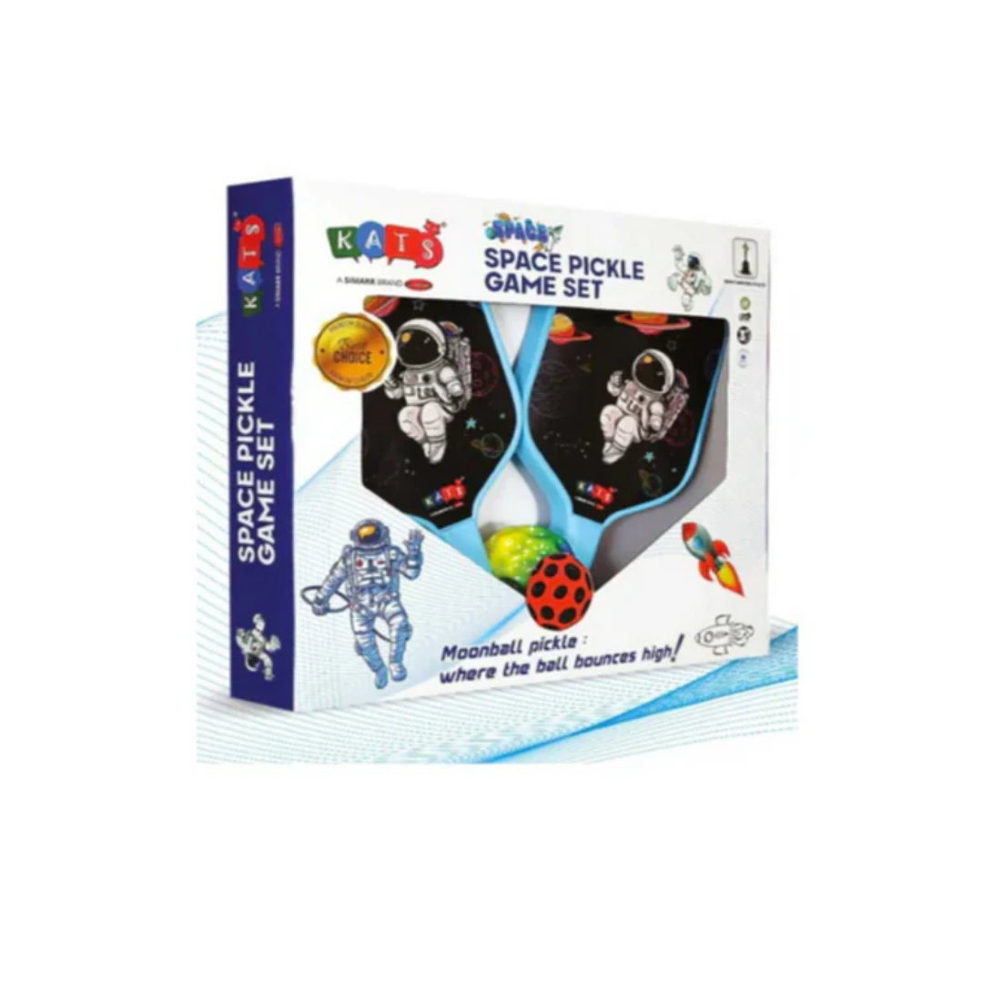 Simmar Pickleball Racket Set – 2 Lightweight Paddles 1 Soft Moon Ball – Fun Indoor & Outdoor Game