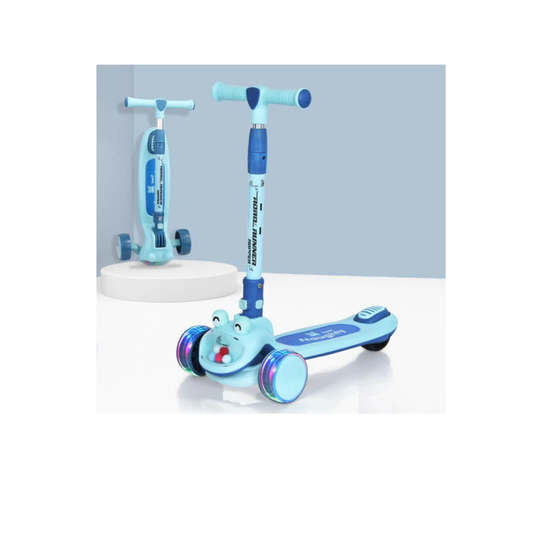 R for Rabbit Road Runner Hopper Scooter Adorable & Smooth Ride Blue