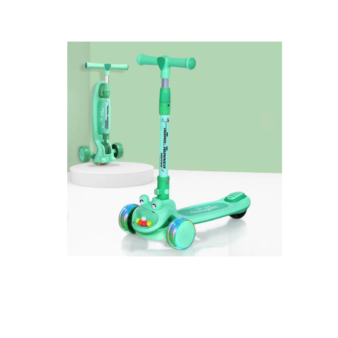 R for Rabbit Road Runner Hopper Scooter: Adorable & Smooth Ride Green