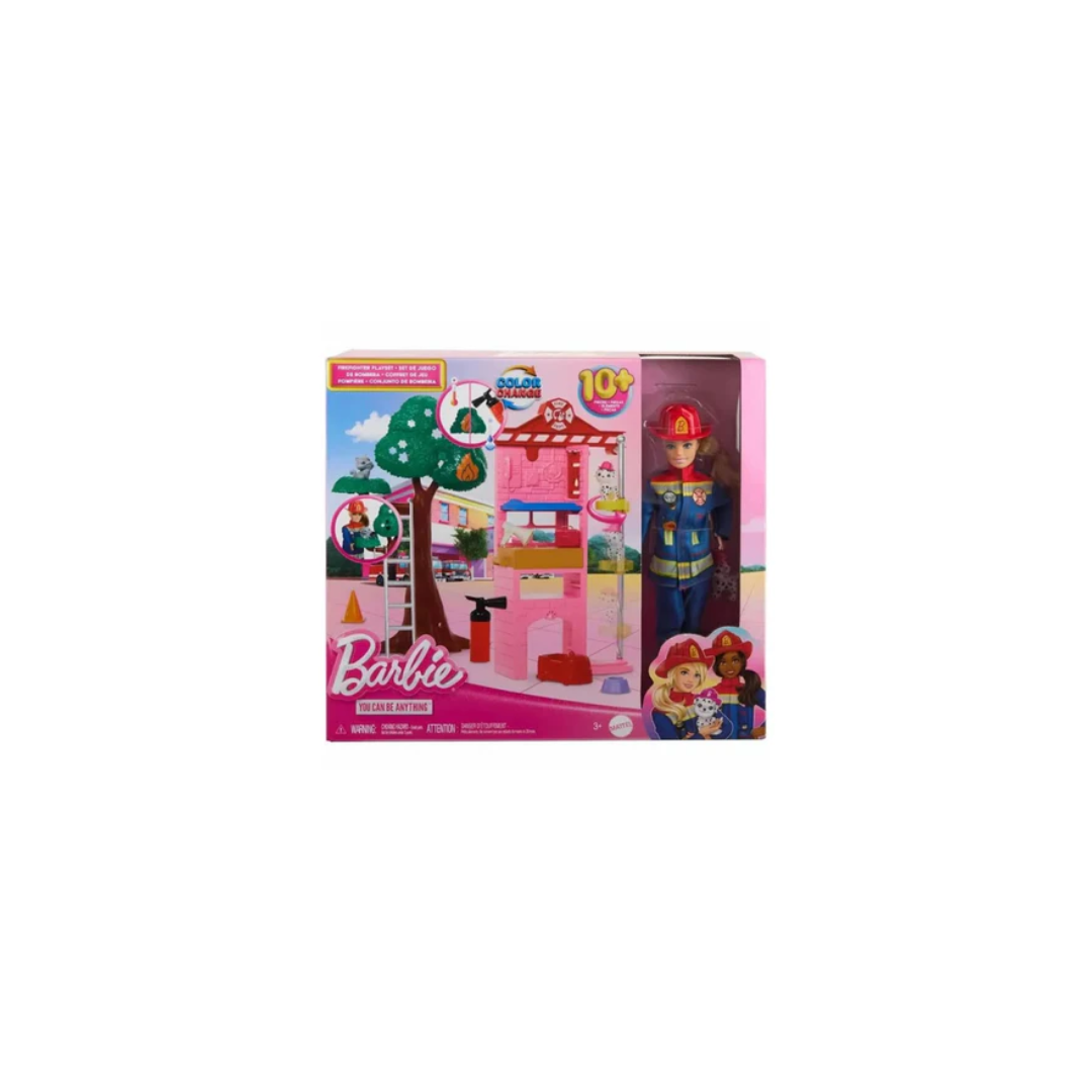 Mattel Barbie HRG55 Dolls Multicoloured Fire Fighter Play Set