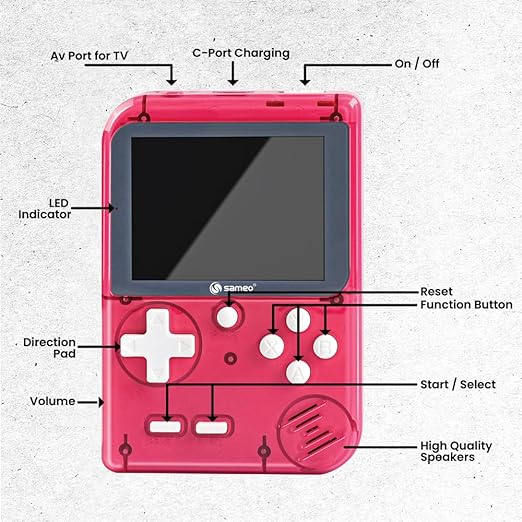 Sameo Handheld Video Game Console, Dreamboy Retro Mini Game