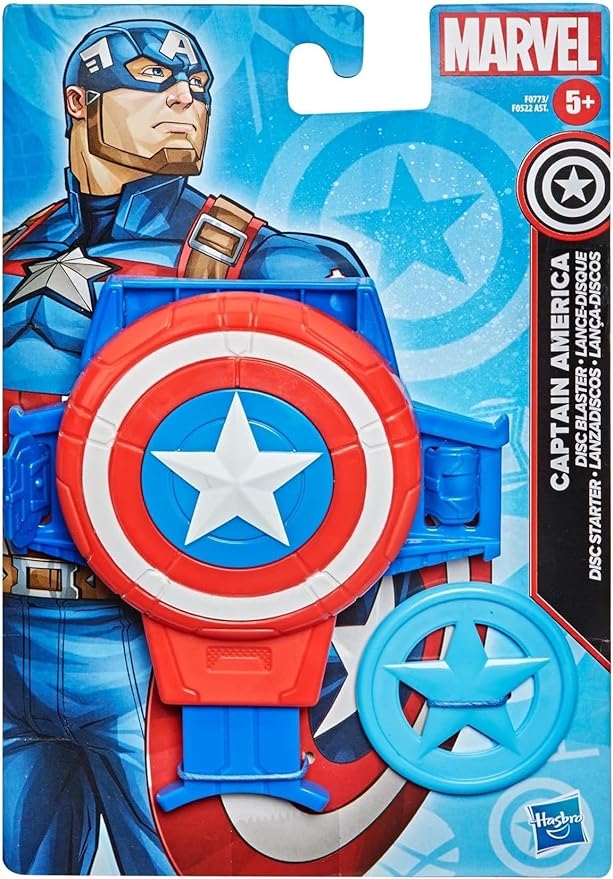 Hasbro Marvel Captain America Shield Gauntlet Disc Blaster Role-Play Toy