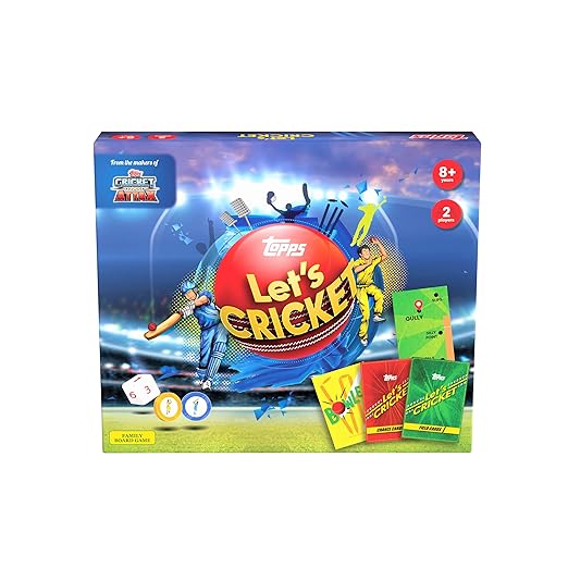Topps Cricket Attax Board Game - Cricket Cards Game