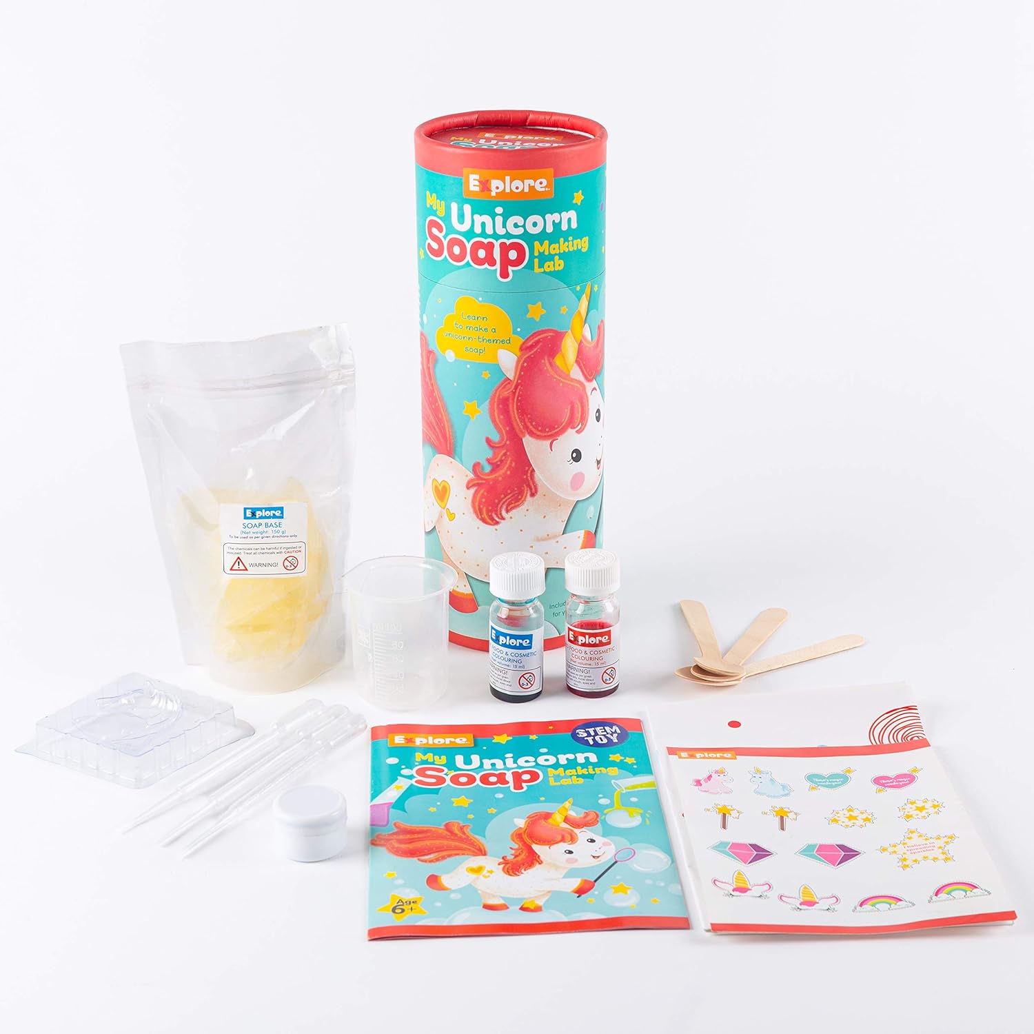 Explore My Unicorn Soap Making Lab DIY Activity Toy Kit
