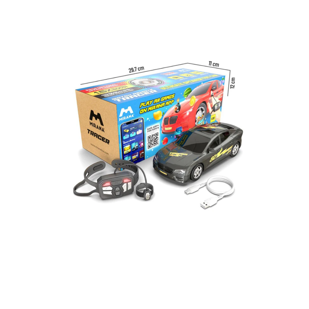 Mirana Watch Control Tracer Remote Car Black