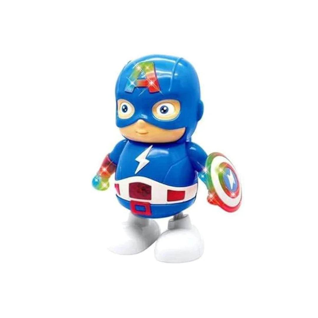 Rainbow Toys Captain America Dancing Hero with Light and Sound