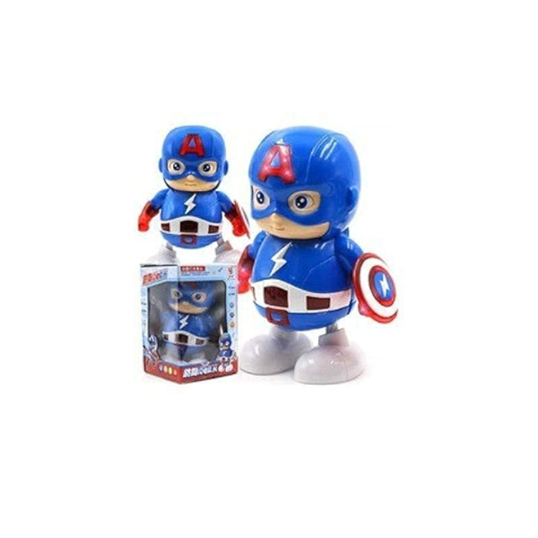 Rainbow Toys Captain America Dancing Hero with Light and Sound
