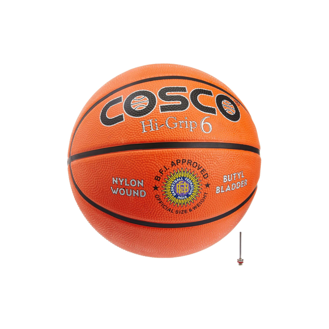 Cosco Hi-Grip Basket Balls, Size 6 Assorted Color