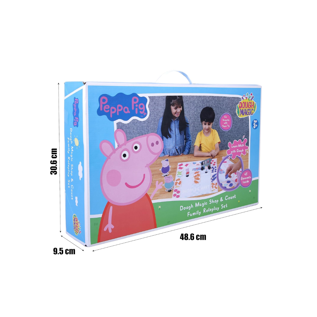 Winmagic Dough Magic Shop & Count Family Roleplay Set � Peppa Pig