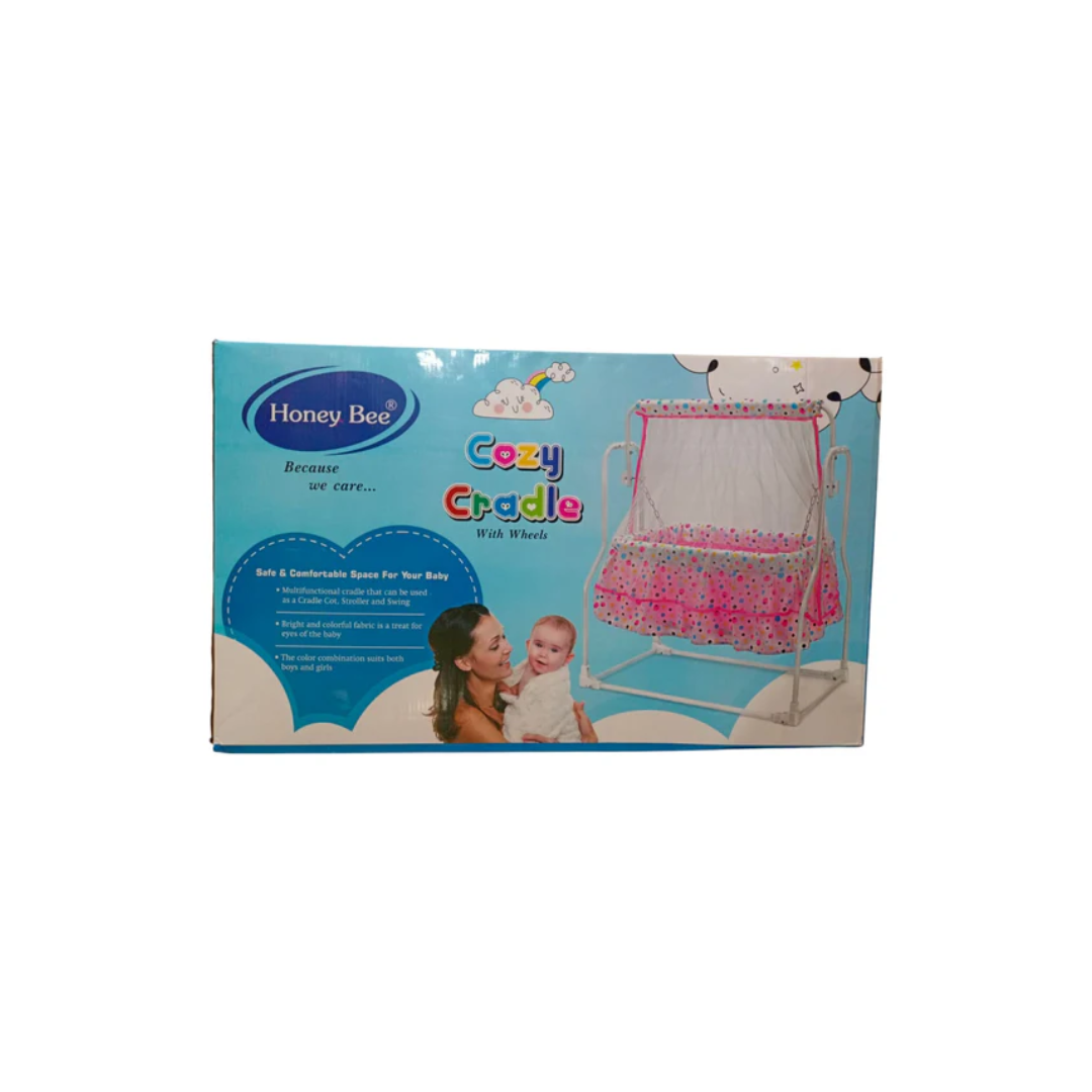 Honey bee Kids Baby Kids Swing Cradles palna New Born Babies Multicolor