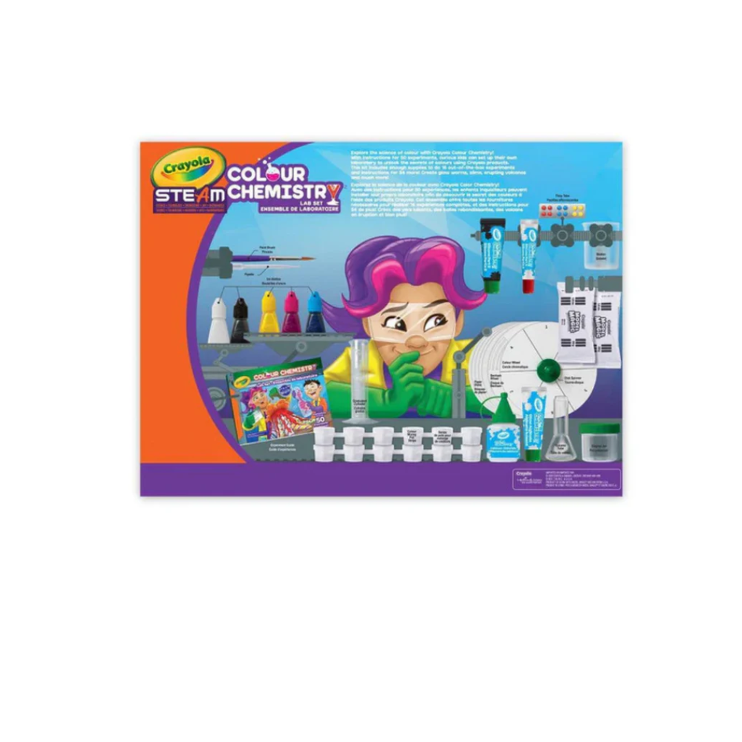 Crayola colour chemistry set shop