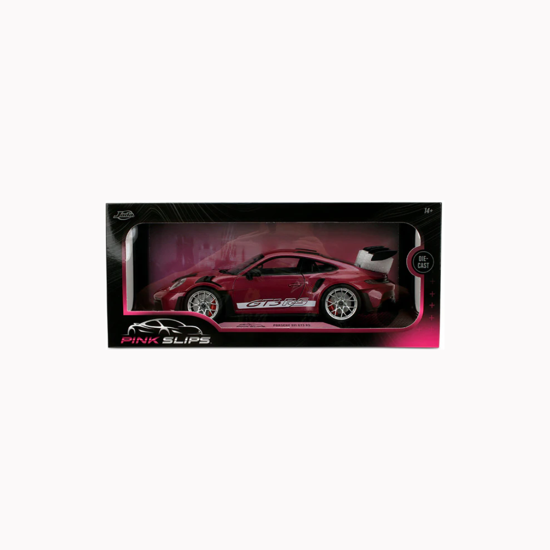 Pink Slips Porsche 911 GT-3 RS, 1:18 Scale Vehicle (Wave 6)