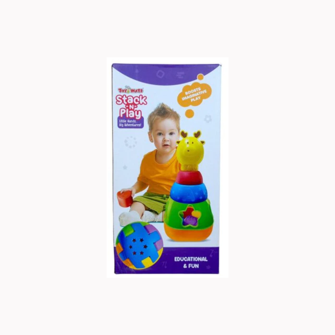 Toymate Stack n Play 2 in 1 Gift Set Educational And Fun