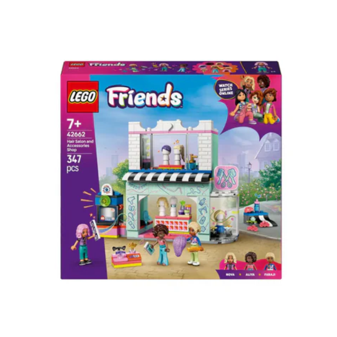 Lego 42662 Friends Hair Salon And Accessories Store 347 Pieces Multicolor