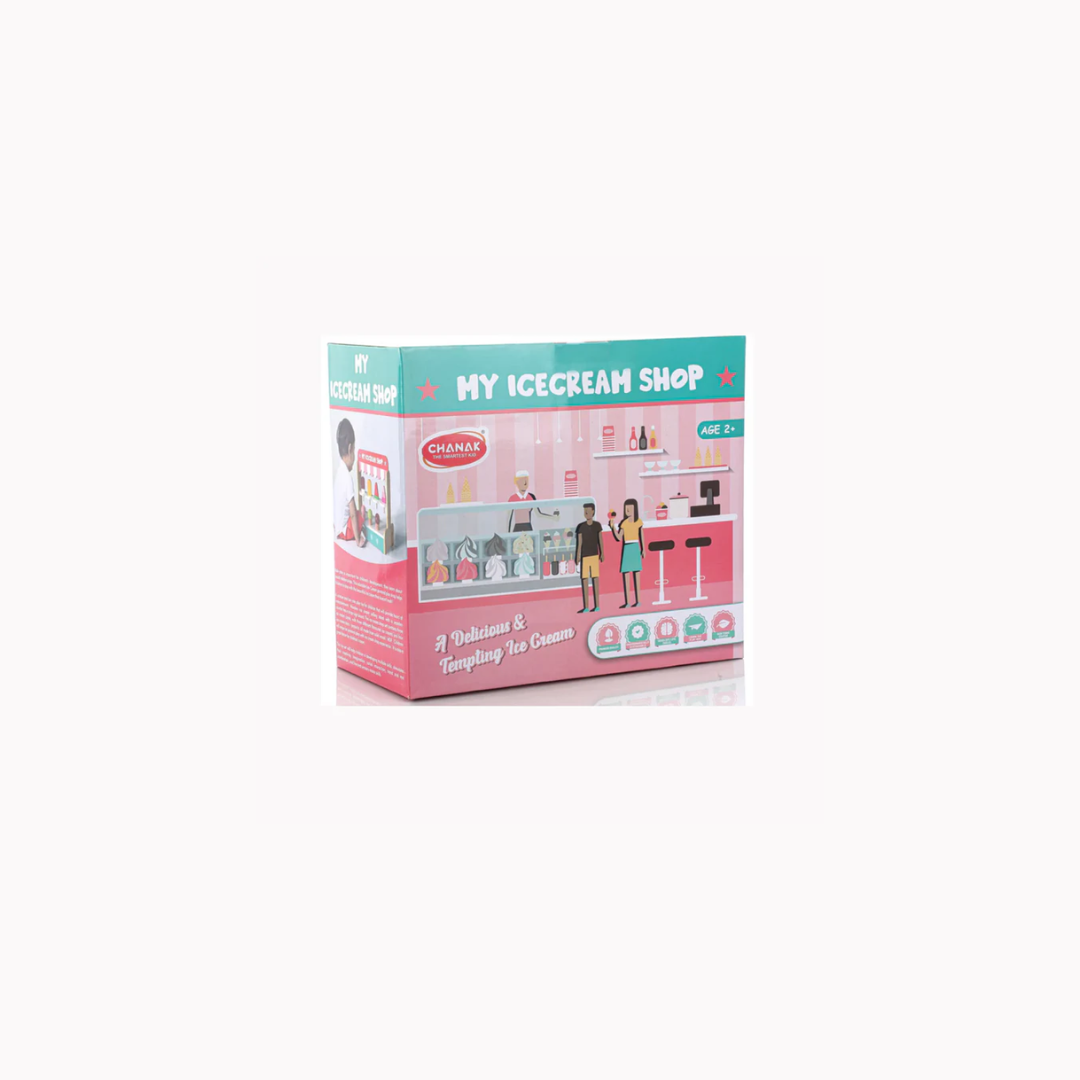 Chanak Wooden My Ice Cream Shop for Kids