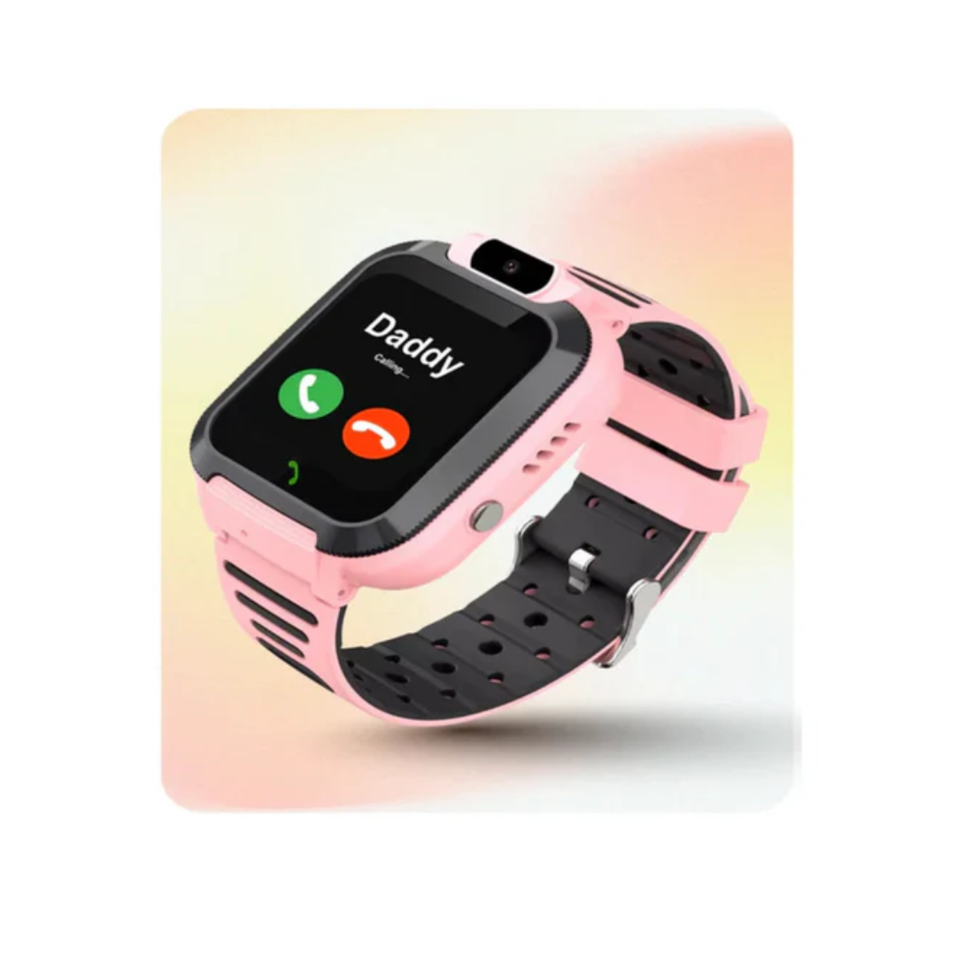 Spiky Basilisk Smartwatch With GPS For Kids Pink