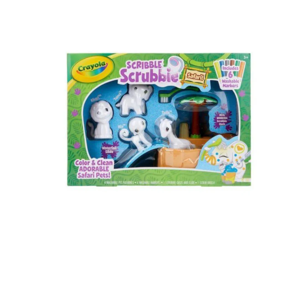 Crayola Scribble Scrubbie Safari Tub Set