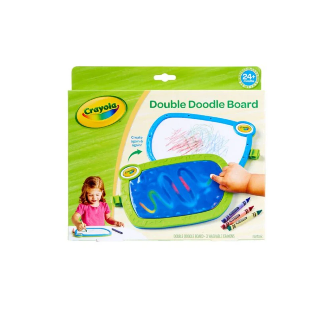 Crayola Double Doodle Activity Board for Toddlers age 2 Years Rainbow Toys