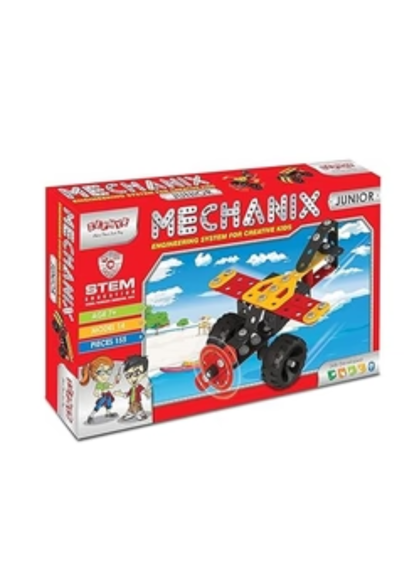 Zephyr Mechanix Junior Construction Toy Building Blocks DIY Toy Rainbow Toys