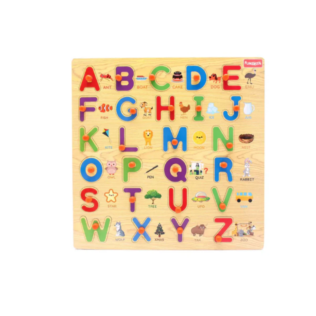 Funskool Alphabet Wooden Puzzle