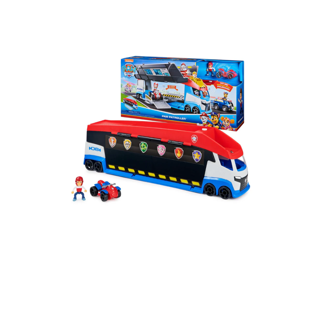 Win Magic Paw Patrol Transforming PAW Patroller with Dual Vehicle Launchers