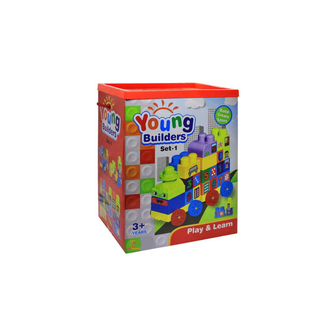 Ekta Young Builders Set Blocks – Rainbow Toys