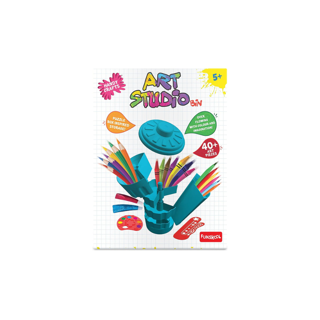 Funskool Handycrafts Art Studio Bin Art