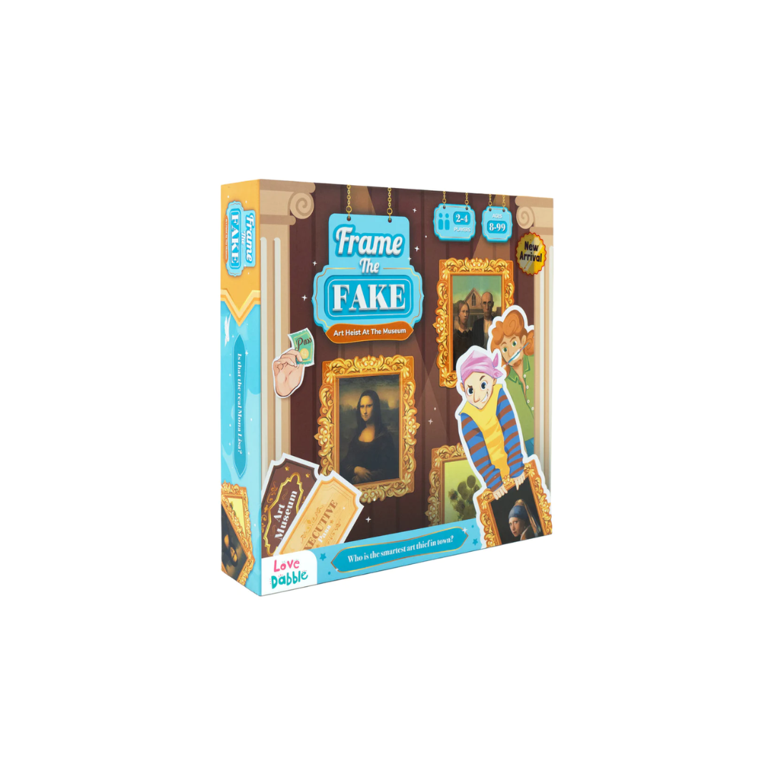 Love Dabble Frame The Fake Board Game